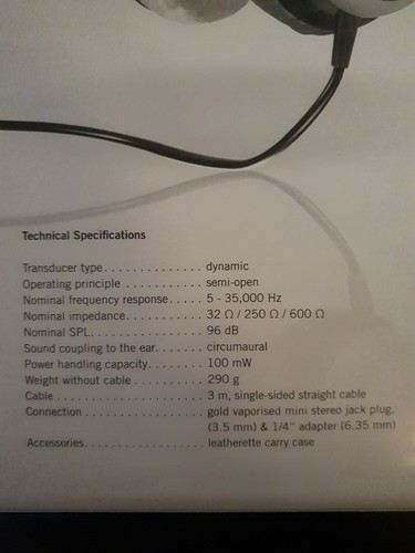 BEYERDYNAMIC DT-880 Edition 600 ohm (Made in Germany) -- Cuffie | Headphones - Imagen 20 de 20