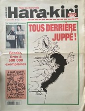 HARA KIRI HEBDO NUMERO PIRATE  N° 3  OCTOBRE 1996 PAR SOULAS