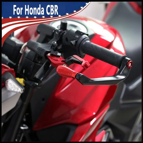 NEW Brake Clutch Lever Guard Protector Handlebar Handguard For HONDA CBR 1000RR - Imagen 7 de 10