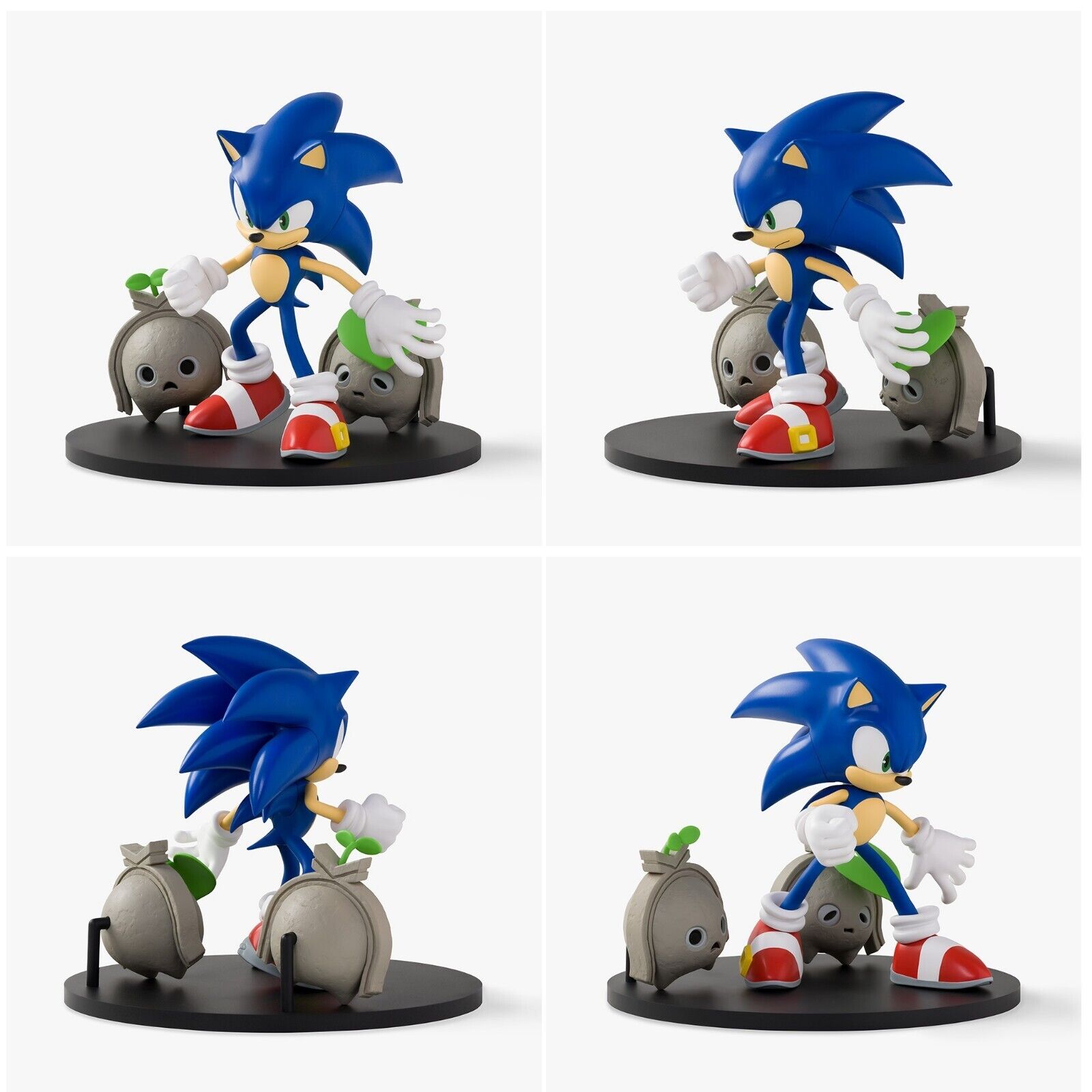 SEGA Sonic the Hedgehog Koco Premium Figure Sonic Frontiers 2 Set