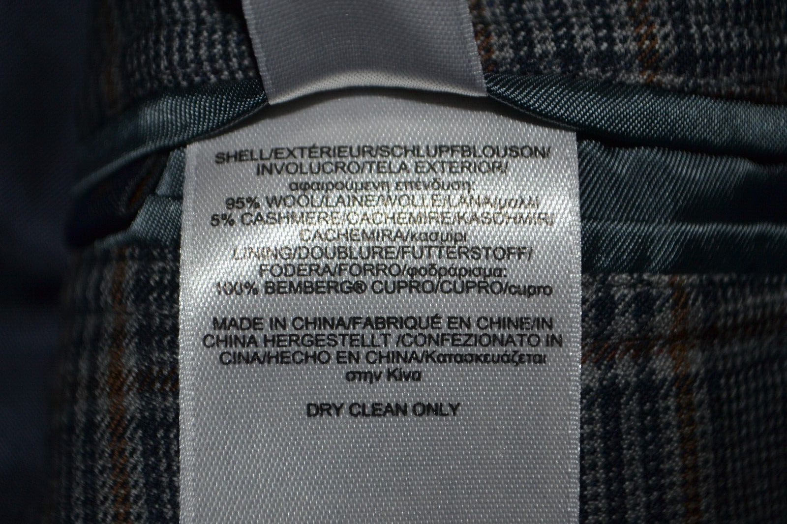 Brooks Brothers Men Madison Ethomas Wool Cashmere Plaid Sports Coat Sz 41L thumbnail 12