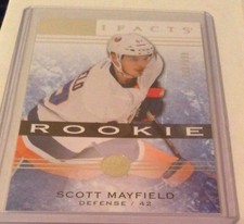 14-15 2014-15 ARTIFACTS SCOTT MAYFIELD ROOKIE /999 140 NEW YORK ISLANDERS