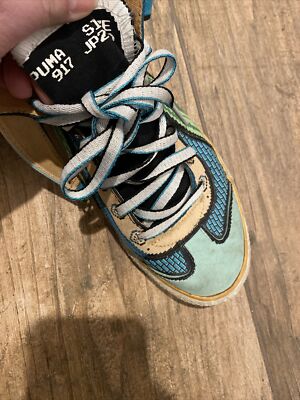 Puma 917 8-bit Atari sneakers 8-bitters green Orange brick pixel