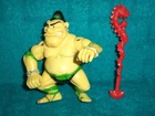 TMNT Tattoo Sumo Teenage Mutant Ninja Turtles Vintage Action Figure 1991 Weapon