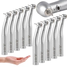 Dental Fiber Optic LED Turbine Handpiece Large Head fit KaV Coupler 4/6Hole