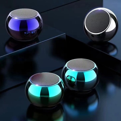 1PC Small Steel Cannon Metal Heavy Duty Subwoofer Outdoor Mini Bluetooth Speaker - Zdjęcie 8 z 15