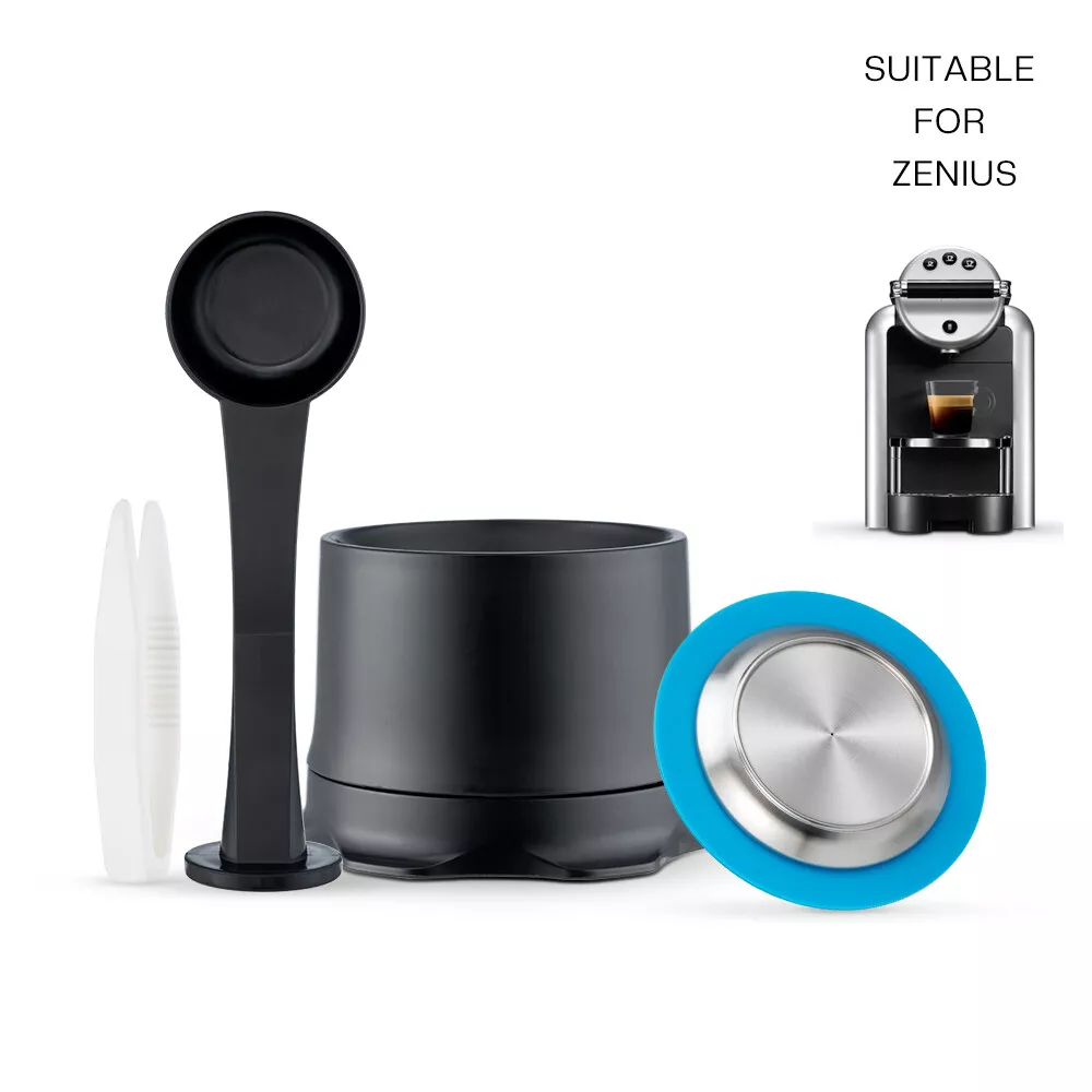 Reusable Coffee Capsule Pod Stainless Steel Tamper For Nespresso Zenius  Maker