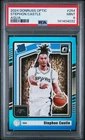 4032 Stephon Castle 2024 Donruss Optic 254 Aqua Prizm RC Rated Rookie /225 PSA 9
