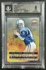 PEYTON MANNING BGS 8 1998 TOPPS STARS #L13 ROOKIE LUMINARIES SILVER RC 62/75