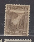 1928 NEWFOUNDLAND #159 30¢ GRAND FALLS PICTORIAL ISSUE – 1 F-VF