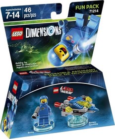 LEGO Dimensions 71214 Benny Fun Pack - The LEGO Movie - NEW Sealed - SPACESHIP!