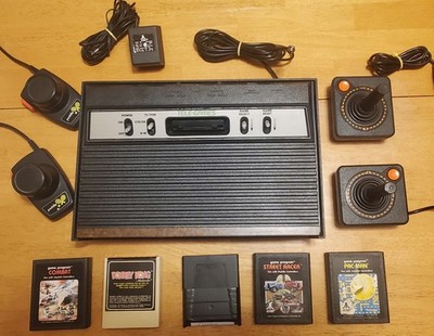  Atari 2600 System Bundle Console, $75 Games, Joysticks, Paddles FULLY TESTED!
