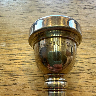 Yamaha 58 Tenor Trombone Mouthpiece Large Shank Silver Plated Deep Cup