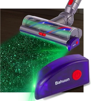 BAHUUN Vacuum Cleaner Dust Illumination Light,Type-C Chargeable, Compatible for...