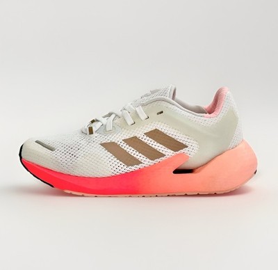 NWT Adidas Alphatorsion Running Shoes Sz 5 White Coral Training Sneaker EG5077