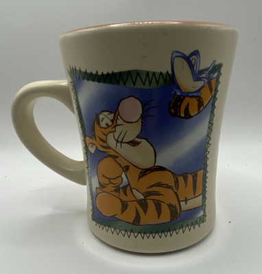Disney Tigger Mug ''Fun, fun, fun, fun, fun!'' Blue Interior Disney Franchise