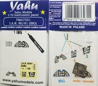 Yahu YMA7351 I.A.R. 80/81 1/72 Instrument Panel