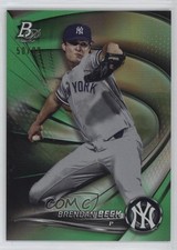 2022 Bowman Platinum Top Prospects Green 50/99 Brendan Beck #TOP-91 z7j