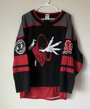 Insane Clown Posse Wraith Hell  s Pit Medium Hockey Jersey ICP Hatchetman Juggalo