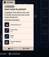 🔥ARC Raiders 🔥Snap Hook Blueprint *RARE*
