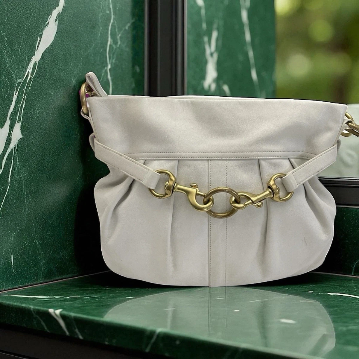 Coach Legacy Shoulder Bag White Bags & Handbags for Women for sale