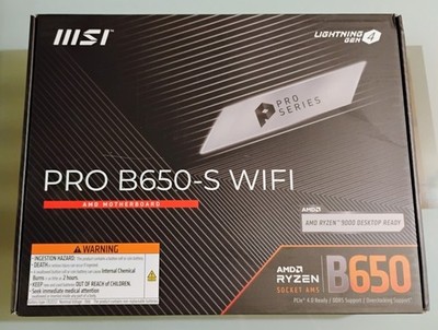 MSI PRO B650-S WiFi ProSeries Motherboard