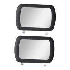 2 Pack Clip-On Visor Mirror, Car Sun Visor Mirror HD Vanity Visor Mirror Sun