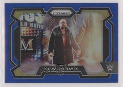 2024 Panini Prizm WWE Blue Prizm 87/199 Carmelo Hayes #96 1g2u