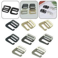 Adjustable Zinc Alloy Quick Release Buckles 2 Pack for Fashionable Wear