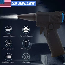 200000RPM Electric Air Duster Cordless Mini Jet Dry Blower Portable Turbo Fan 