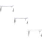  3 Count Kitchen Storage Rack Countertop Organizer Stackable Shelves