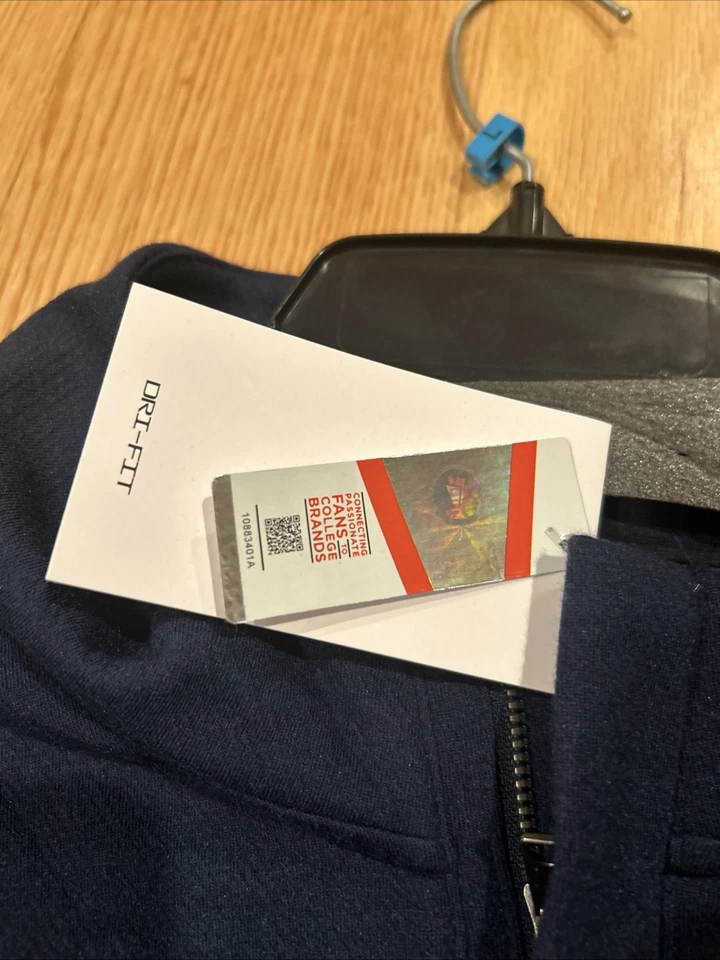 Suéter Nike Jordan NCAA Michigan Wolverines 1/4 Cremallera Franela XL NUEVO CON ETIQUETAS DR0346 Hombres Foto 4 de 4