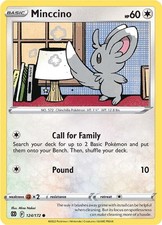 Minccino Common SWSH09: Brilliant Stars 124/172 NM