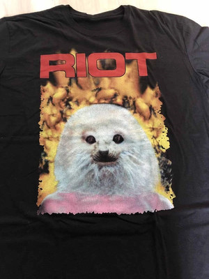 RIOT V Band - Fire Down Under T Shirt Black Unisex S-2345XL