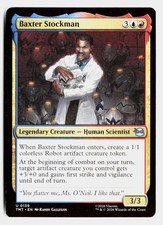 Baxter Stockman 0139 Uncommon Teenage Mutant Ninja Turtles Magic: The Gathering