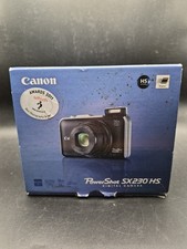 Canon PowerShot SX230 HS Compact Digital Camera 12.1MP, 14x Optical, Black