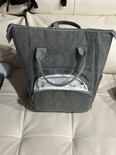 Enfamil Grey Wonder Baby Backpack-Versatile Insulated Formula/Cooler/ Diaper Bag