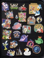 Disney Trading Pin- lot of 95 Bundle - Mickey and Friends, Princess, Ducks