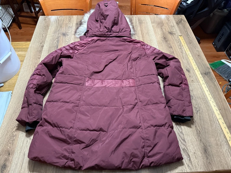 Tribal Jacket, Women's Size XXL, Burgundy, Winter Jacket, Full Zip, Hoodie - Image 2 of 4