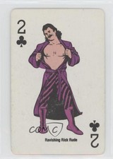 1988 WWF Super Stars Playing Cards Ravishing Rick Rude #2C 0d1z