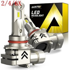 2/4/6X Super Bright 9005 LED Headlight High Beam Bulbs Conversion Kit White