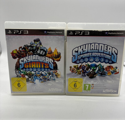 Sony PS3 Playstation 3 Skylanders Giants + Skylanders Spyros Adventure - in OVP