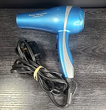 BaByliss PRO Nano Titanium Hair Blow Dryer Ionic BABNT5548 Blue 2000W Tested