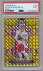 PATRICK MAHOMES 2024 PANINI MOSAIC #106 GOLD PRIZMS CHIEFS SP #01/10 PSA 9 MINT