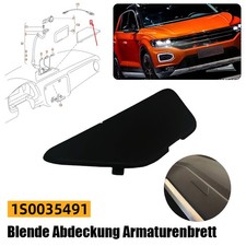 1S0035491 Für VW Seat Skoda Blende Abdeckung Armaturenbrett Navi UP! CITIGO