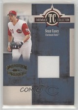 2005 Donruss Throwback Threads Collection Materials 95/500 Sean Casey #TC-66 1o3