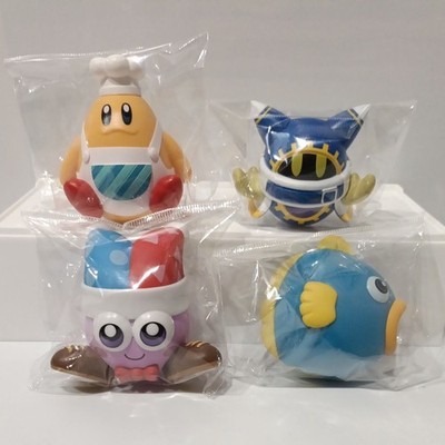 Kirby Yurayura Mascot Figure Set of 4 Marx Kine Magolor Collectible 15+