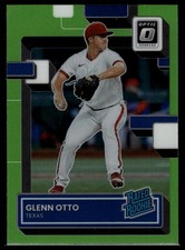 2022 Donruss Optic #51 Glenn Otto Lime Green Prizm