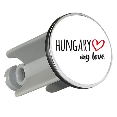 Waschbeckenstöpsel Hungary my love Geschenkidee Hungary Geschenk Präsent Mitbrin