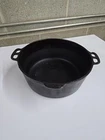Vintage Wagner Ware Sidney -0- 1268 J Cast Iron 10" Dutch Oven No Lid No Handle
